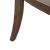 Americana Farmhouse Linen/Wood Tufted Back Side Chair