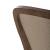 Americana Farmhouse Linen/Wood Tufted Back Side Chair