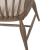 Americana Farmhouse Linen Seat Windsor Chair