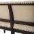 Americana Farmhouse Linen/Wood Shelter Dining Bench