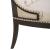 Americana Farmhouse Linen/Wood Shelter Dining Bench