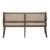 Americana Farmhouse Linen Shelter Dining Bench