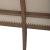 Americana Farmhouse Linen Shelter Dining Bench