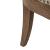 Americana Farmhouse Linen/Wood Shelter Side Chair