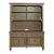 Americana Farmhouse Wood 5-Drawer Credenza & Hutch