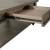 Americana Farmhouse Rectangular Wood 1-Drawer Cocktail Table w/Casters