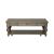 Americana Farmhouse Rectangular Wood 1-Drawer Cocktail Table w/Casters