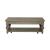 Americana Farmhouse Rectangular Wood 1-Drawer Cocktail Table w/Casters