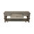 Americana Farmhouse Rectangular Wood 1-Drawer Cocktail Table w/Casters