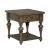 Americana Farmhouse Wood Cocktail Table Set with Shelf