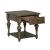 Americana Farmhouse Wood Cocktail Table Set with Shelf