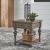 Americana Farmhouse Wood Cocktail Table Set with Shelf