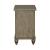 Americana Farmhouse Rectangular Wood 1-Door 1-Drawer Chairside Table w/Charging Station