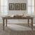 Americana Farmhouse Wood Extendable Dining Set | Dusty Taupe