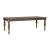 Americana Farmhouse Rectangular Wood Extendable Dining Table