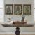 Americana Farmhouse Round Wood Dining Table