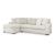Chessington 2-Piece Polyester L-Shaped Sectional w/Left Arm Chaise Facing