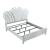 Eros Wood Panel Bed