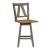 Lindsey Farm Wood Swivel Counter Height Chair