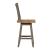 Lindsey Farm Wood Swivel Counter Height Chair