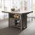 Lindsey Farm Extendable Kitchen Island Set | 5-Piece Dining