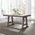 Lindsey Farm Rectangular Wood Extendable Trestle Dining Table