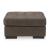 Maderla Faux Leather Oversized Accent Ottoman