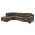 Maderla 2-Piece Faux Leather L-Shaped Sectional Sofa w/Left Arm Chaise Facing