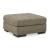 Maderla Faux Leather Oversized Accent Ottoman