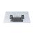 Cyrene Glass/Metal Rectangular Dining Set, Composition 2