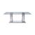 Cyrene Glass/Metal Rectangular Dining Table