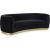 Julian Velvet Sofa with Stainless Steel Base