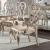 Esteban Velvet/Wood Dining Arm Chair