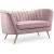 Margo Velvet Loveseat