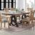 Nathaniel Wood Extendable Dining Room Set