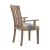 Nathaniel Fabric/Wood Dining Arm Chair