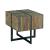 Modern Timber Wood Rectangular Coffee Table Set
