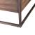Jamestown Rectangular Glass/Metal/Wood 1-Drawer Cocktail Table