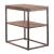 Jamestown 3-Piece Glass & Wood Cocktail Table Set
