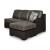 Castille Way U-Shaped Faux Leather 2-Piece Sleeper Sectional with LAF Corner Chaise