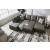 Castille Way U-Shaped Faux Leather 2-Piece Sectional with LAF Corner Chaise