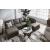 Castille Way U-Shaped Faux Leather 2-Piece Sleeper Sectional with RAF Corner Chaise