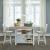 Lindsey Farm Extendable Kitchen Island Set | 5-Piece Dining