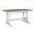 Lindsey Farm Rectangular Wood Extendable Trestle Dining Table
