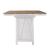 Lindsey Farm Rectangular Wood/MDF Extendable 1-Door Kitchen Island