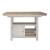 Lindsey Farm Extendable Kitchen Island Set | Weathered White