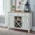 Lindsey Farm Wood/MDF 2-Door 3-Drawer Server w/Wine Storage