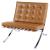 Barca PU Accent Chair, Stainless Steel Frame