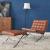 Barca PU Ottoman, Stainless Steel Frame
