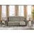 WhipLash Faux Leather Power Reclining Sofa w/Adjustable Headrests